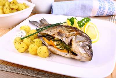 Caribbean Grilled Carp