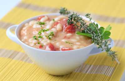 Simple Bean and Coconut Soup