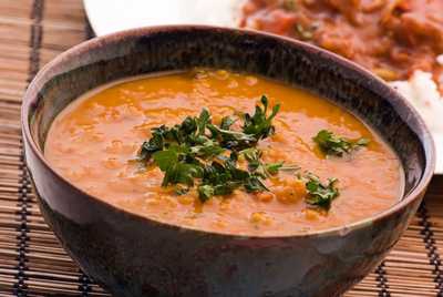 Easy Lentil Bok Choy Soup