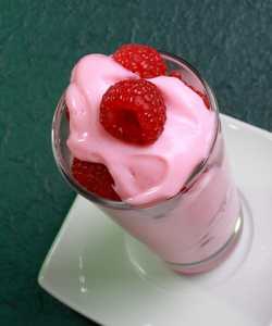 Mascarpone Raspberry and Pineapple Mousse 