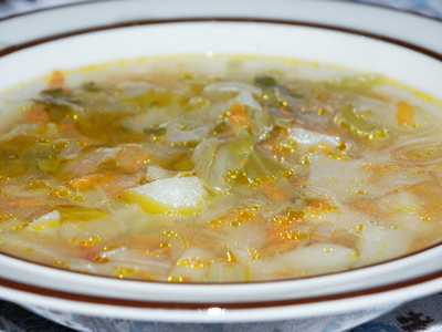 Russian Shchi (Cabbage Soup)