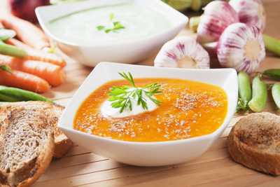 Creamy Coconut-Carrot Soup