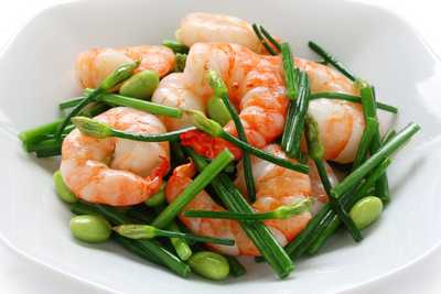 Paprika Shrimp & Green Bean Saute