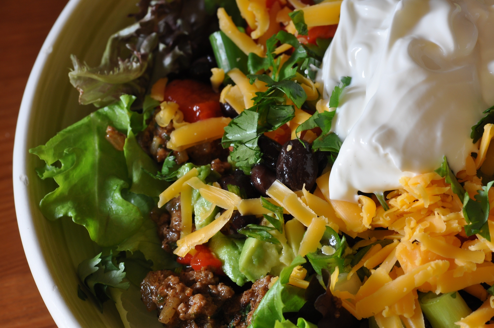 Baked Chicken Taco Bowls