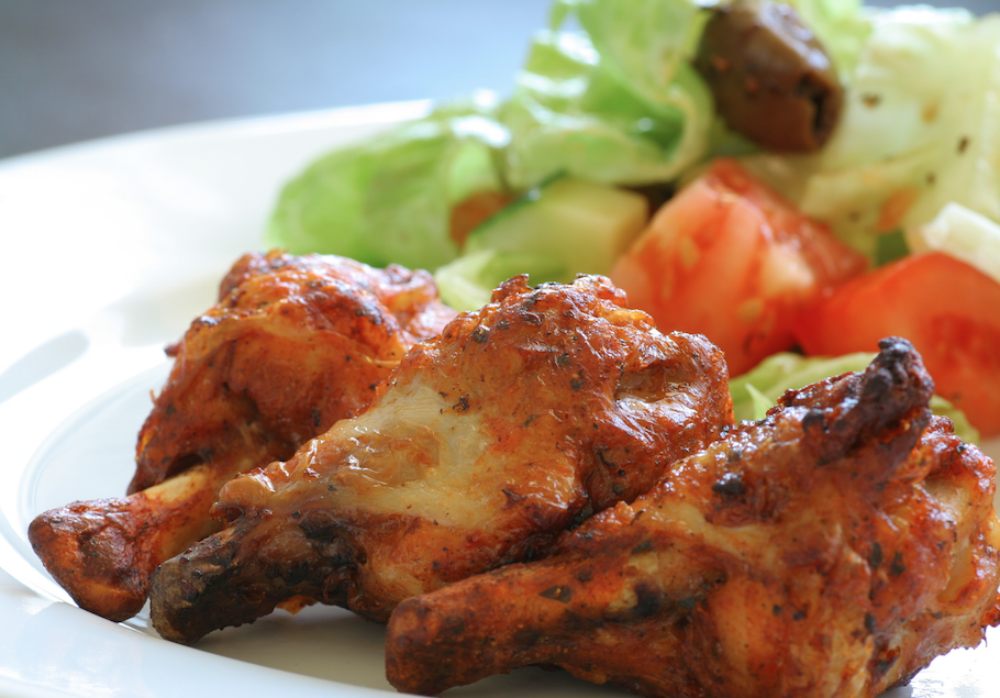 Sticky Baked Chicken Wings