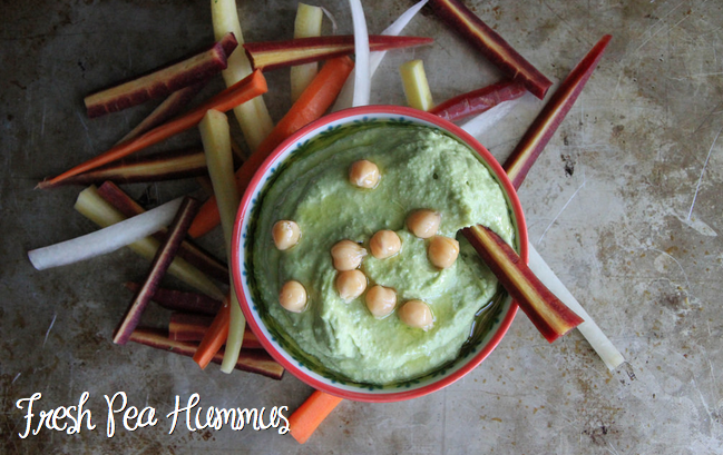 Fresh Pea Hummus-LOW FODMAP