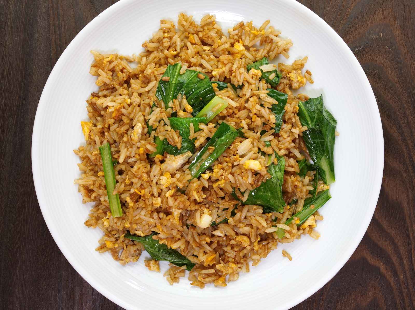 Brown Rice with Arugula