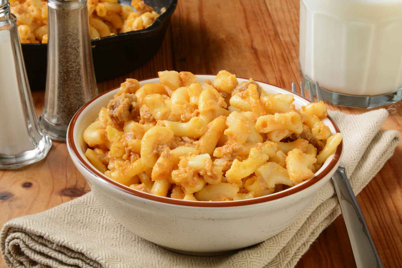 Macaroni & Cheese with Turkey 