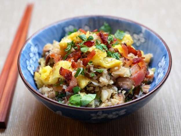 Asian Cauliflower Fried "Rice"