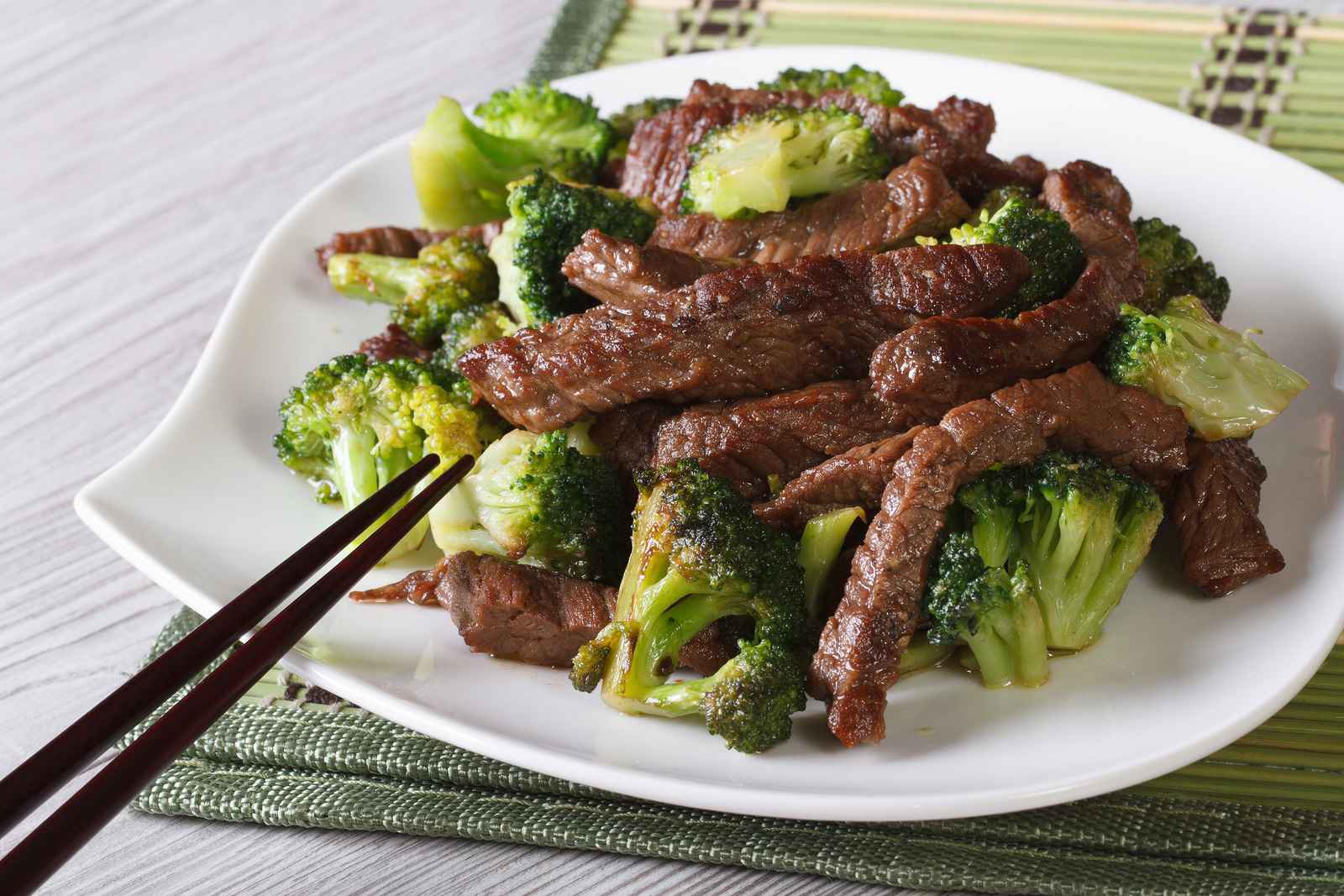 Sesame Beef and Broccoli