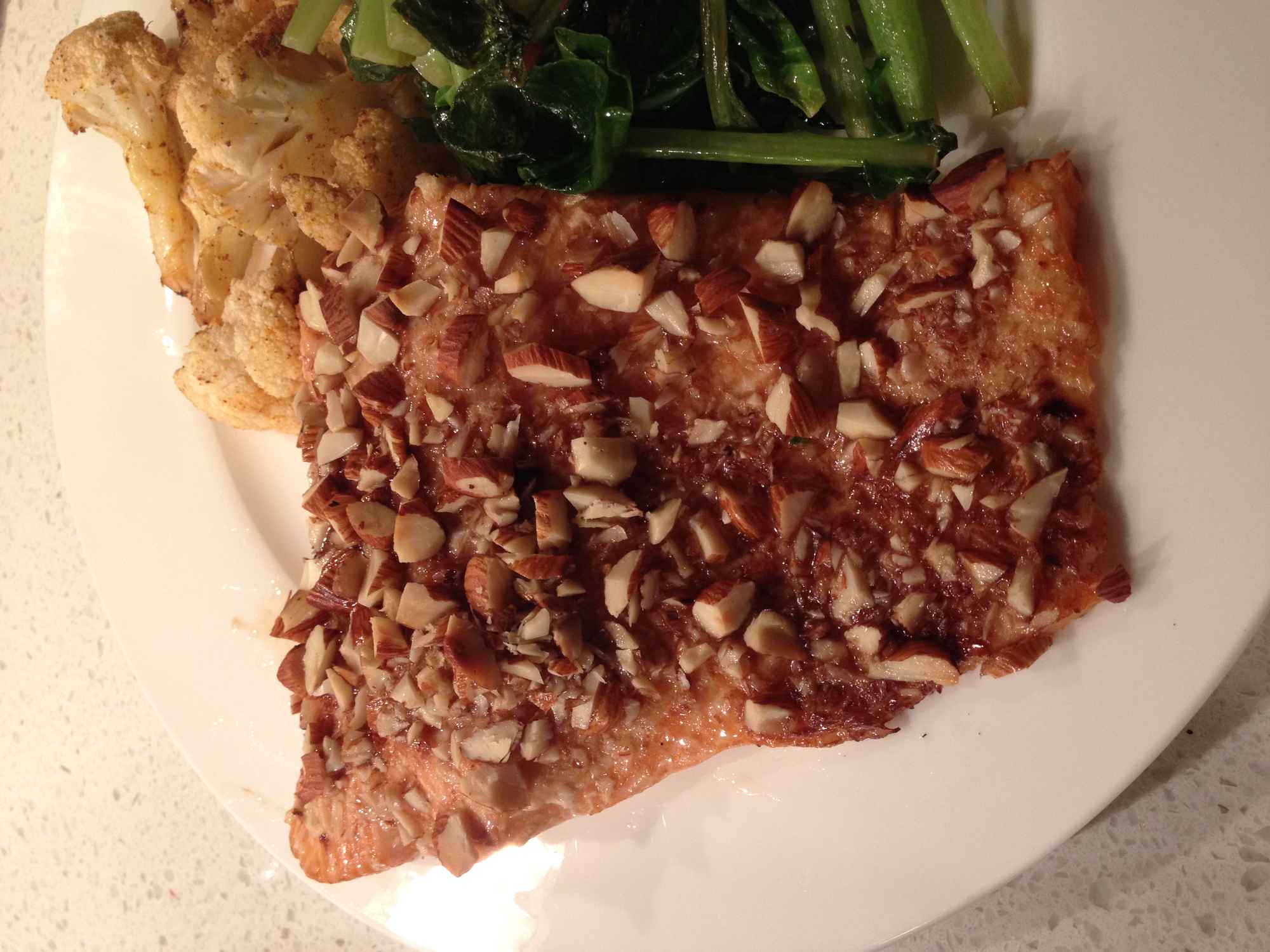 Almond Crusted Salmon