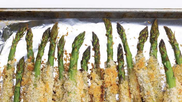 Parmesan Crusted Asparagus