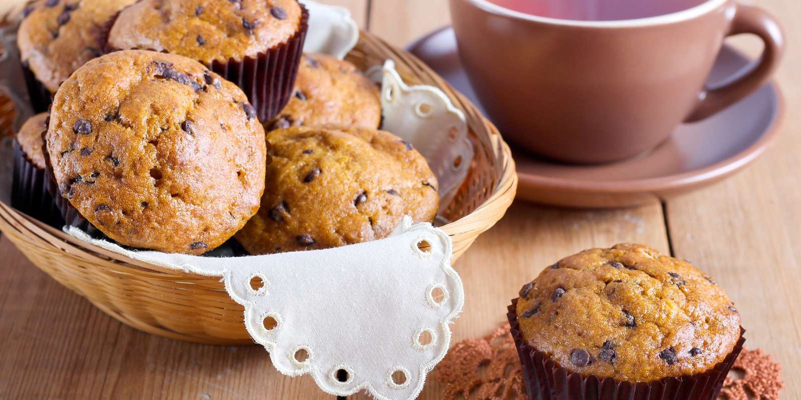 Pumpkin, Chocolate and Cheddar Muffins