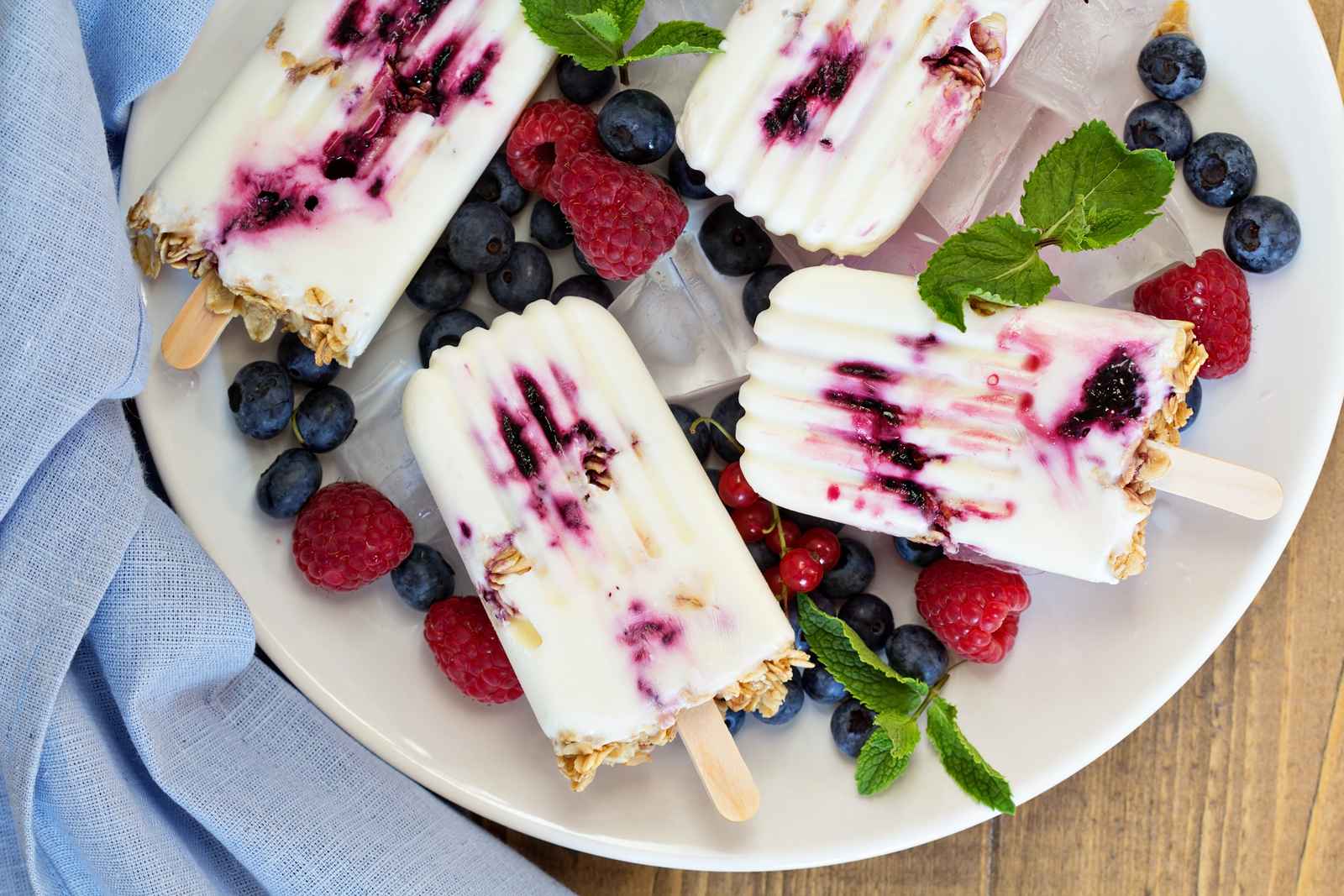 Layered Yogurt Pops