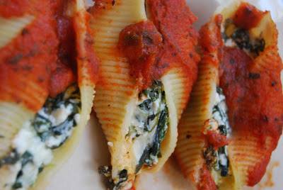 Spinach Stuffed Shells