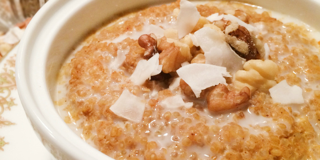 Pumpkin Quinoa Porridge ( Low FODMAP Variation )