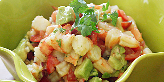 Zesty Lime Shrimp and Avocado Salad