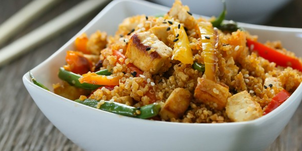 Vegetarian Thai Fried Quinoa