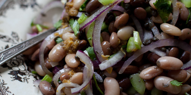 White Bean, Celery & Curry Salad