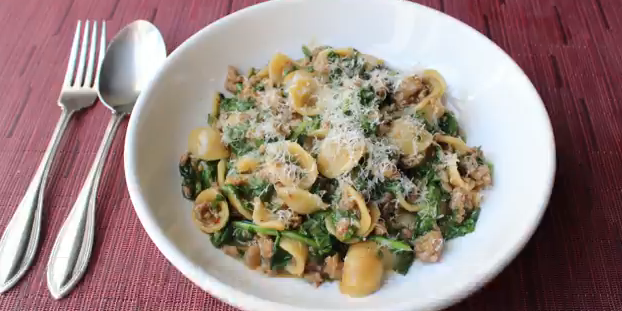 One Pan Orecchiette Pasta