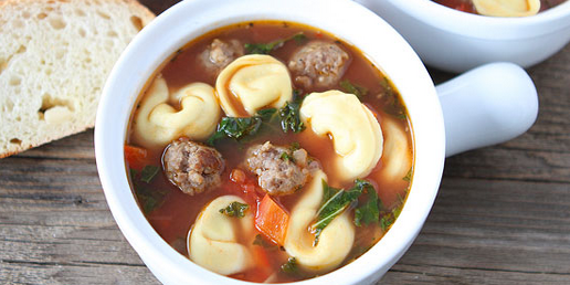 Italian Sausage Tortellini Soup