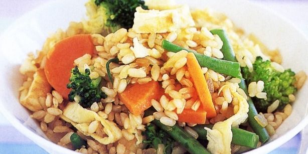 Easy Fried Rice (Brown Rice)