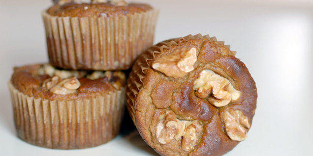 Banana Walnut Muffins