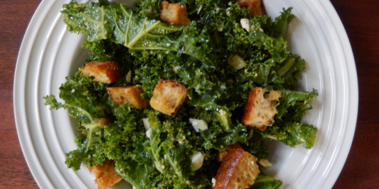 Kale Caesar Salad