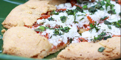 Summer Tomato, Feta, and Basil Galette