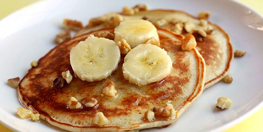 Banana Nut Pancakes