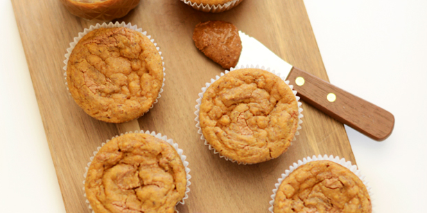 Sweet Potato Almond Butter Muffins