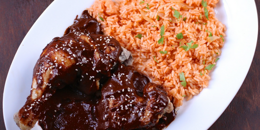 Chicken in Mexican Mole Sauce 