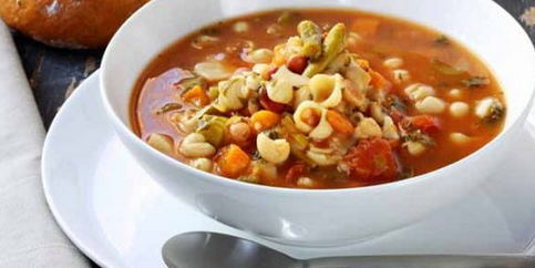 Halibut Minestrone