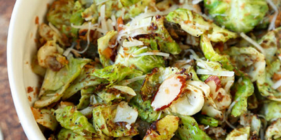 Brussels Sprouts with Oregano and Parsley