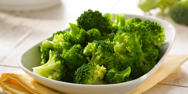 Seasoned Steamed Broccoli