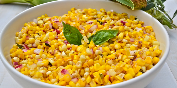 Coconut, Corn and Almond Salad