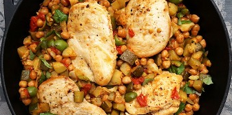 Mediterranean Chicken Skillet