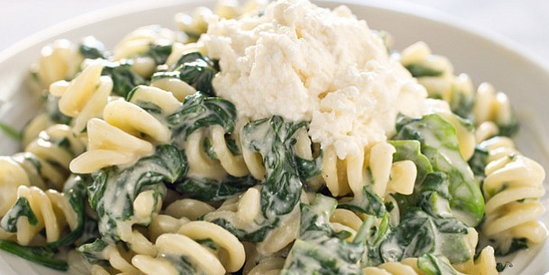 Turkey-Spinach Fusilli  