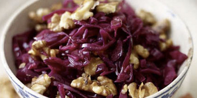 Beet Salad with Prunes and Walnuts