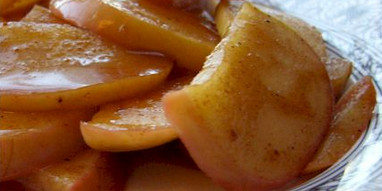 Sauteéd Cinnamon Apples & Bananas