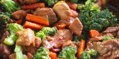 Teriyaki Chicken with Vegetables