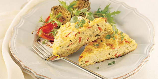 Asian Inspired Vermicelli Frittata