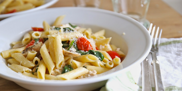 Penne Pasta with Roasted Fennel & Cherry Tomatoes