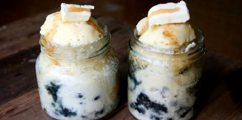 Blueberry Pancake in a Jar