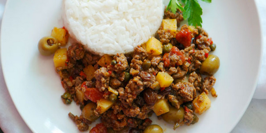 Cuban Picadillo with Ground Beef