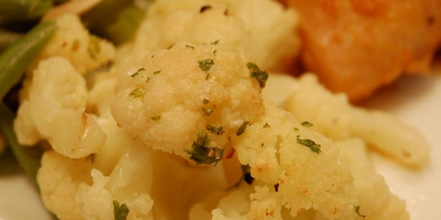 Roasted Garlic Cauliflower