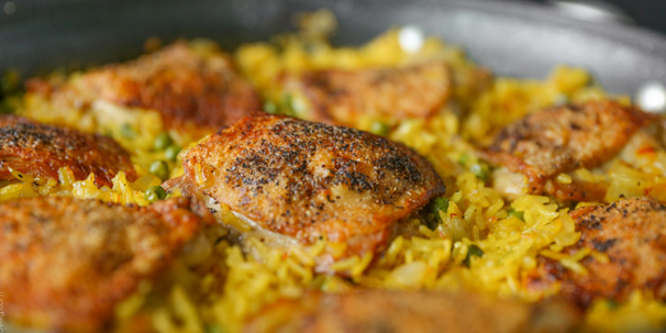 Saffron Rice with Chicken