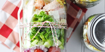 Shrimp & Feta Cobb Salad