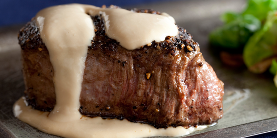 Steak au Poivre with Cognac