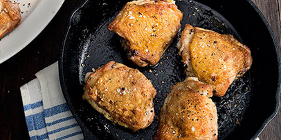 Pan-Roasted Chicken Thighs